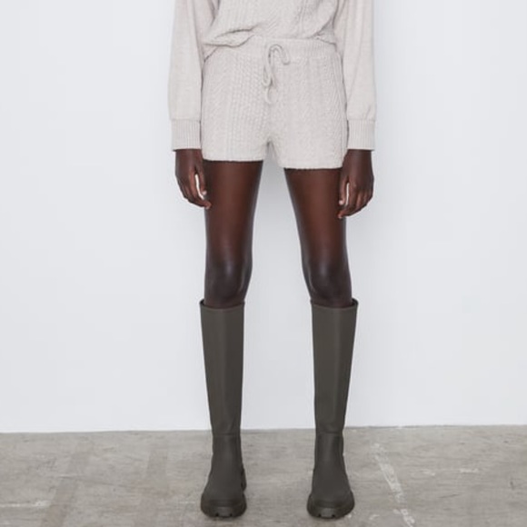 Cable knit shorts - Picture 6 of 7